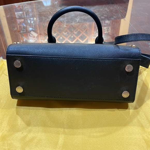 Michael Kors Studded Purse with Handles Leather Top Handle or Crossbody Selma - Picture 9 of 14